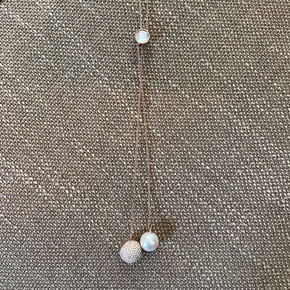 Rose Gold Swarovski crystal necklace - Picture 5 of 6